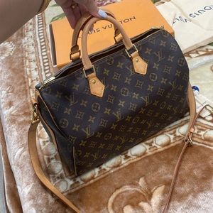 Louis Vuitton Monogram SPEEDY BANDOULIÈRE 35